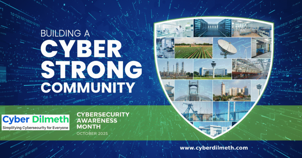 October is National Cybersecurity Awareness Month: Stay Safe Online!